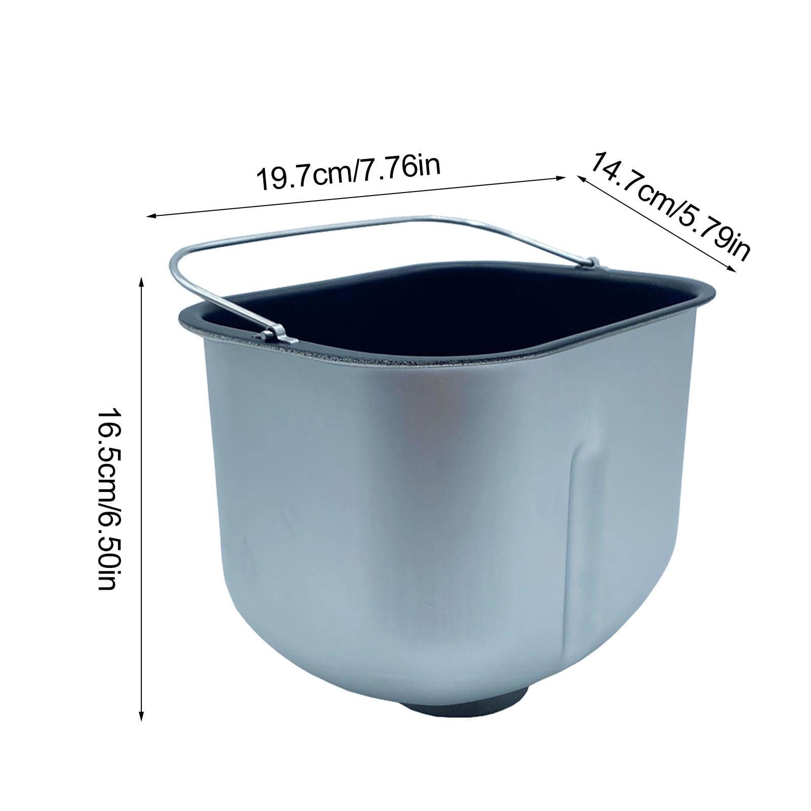 Fodera Per Macchina Del Pane In Lega Alluminio - Ricambio Con Rivestimento Antiaderente - Foto 11