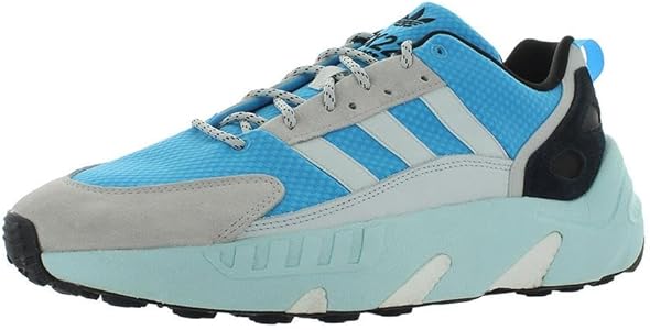 adidas Men's Zx 22 Boost Sneaker, Cloud White/Cloud White/Sky Rush