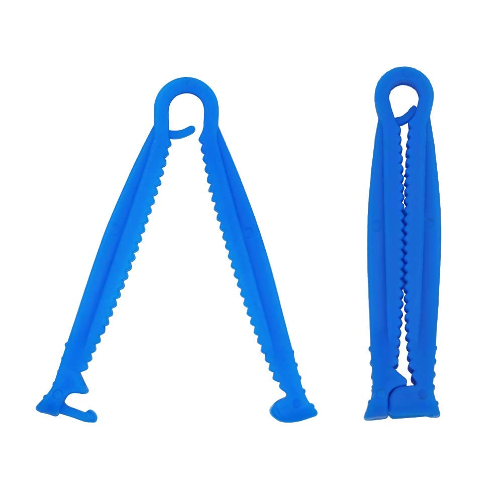 15x Nabelschnurklemmen Weiß - Für Haustiere Lamm Ziege Welpen