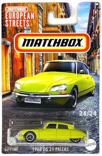 Set 6 autos Matchbox European Streets 1:64 miniatura 3