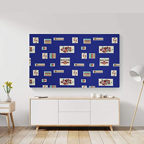 Image of Glassiano Marigold Dustproof Printed 42 inch LED TV Cover Screen Protector Compatible for All Models, Print 28