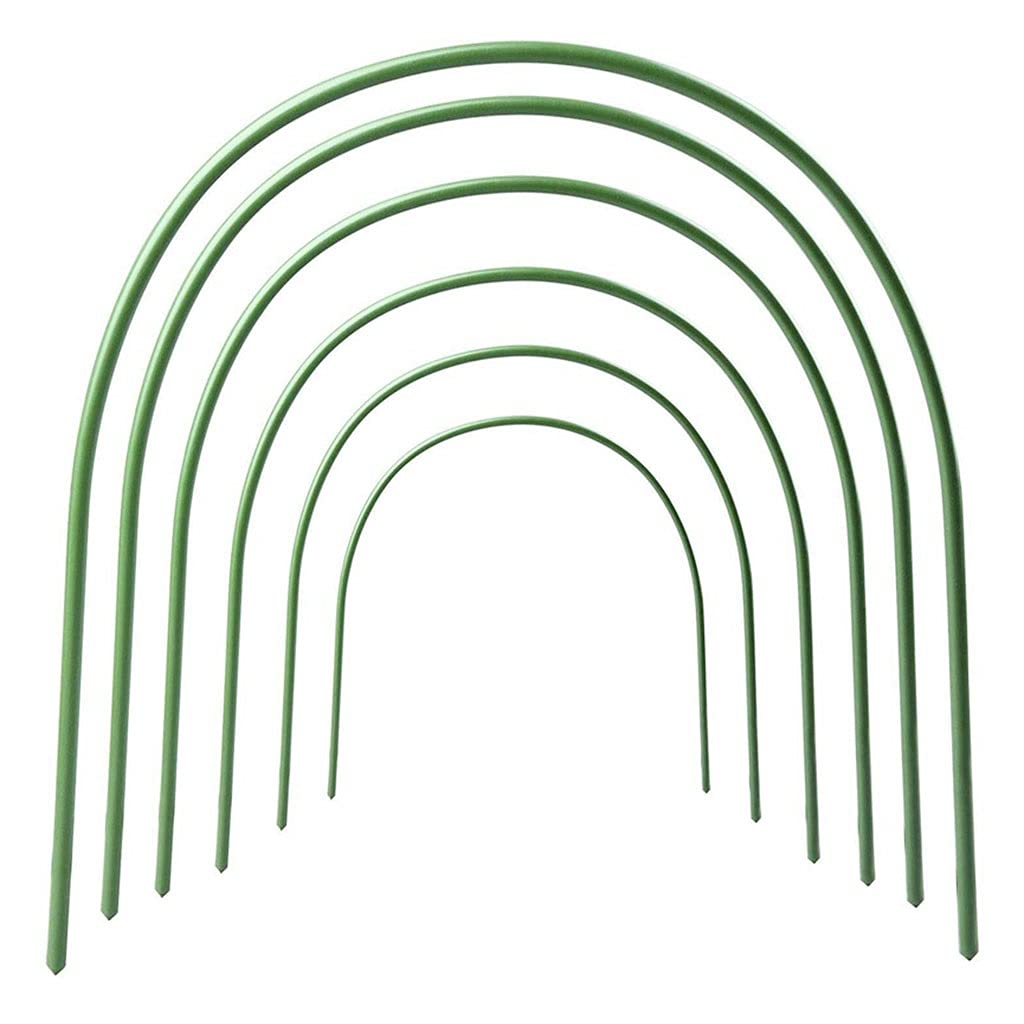 6 / 12pcs Gardening Gardening Piantatura Tunnel Hop Support Hops Hoops Plant Tool Tools, per Il Giardino Forniture per Serra Agricola (Size : 12PCS 3.2mm)