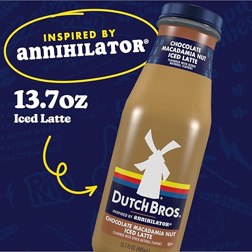 Dutch Bros Chocolate Macadamia Iced Latte