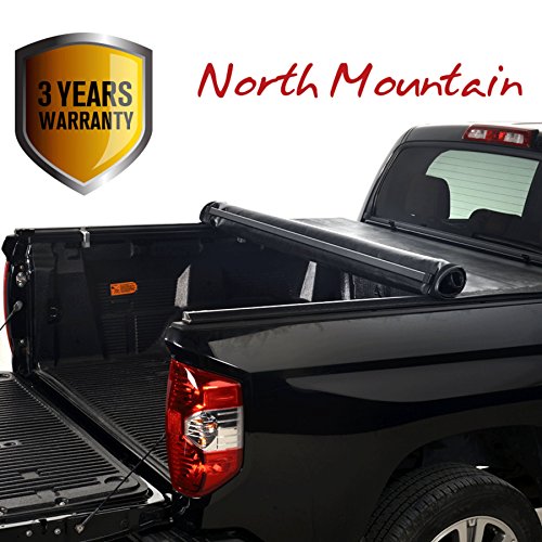 North Mountain Soft Vinyl Rollup Tonneau Cover, Clamp On No Drill Top