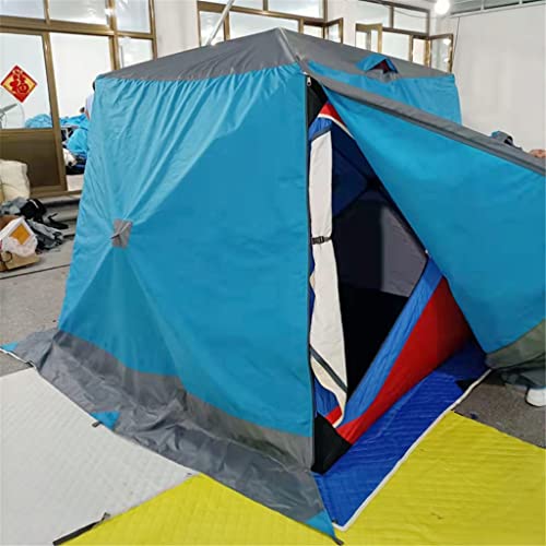 Carpa de pesca de invierno resistente al viento y frío miniatura 4