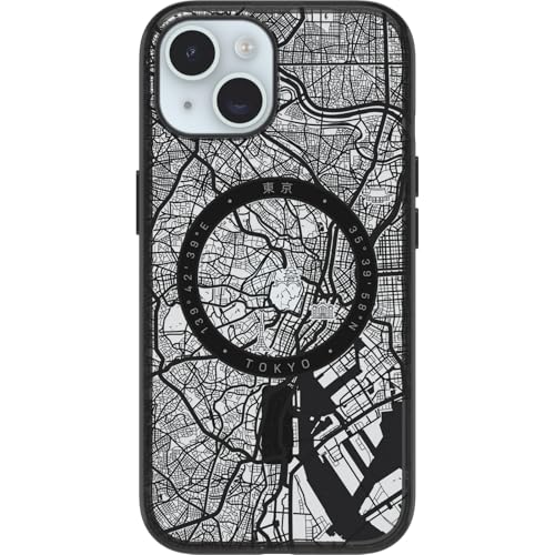 Otterbox Funda Serie Clear Case con MagSafe para Apple iPhone 15, a Prueba de Golpes y caídas, Ultra Fina, Funda Protectora, Testada 3X con los estándares Militares anticaídas, Tokyo