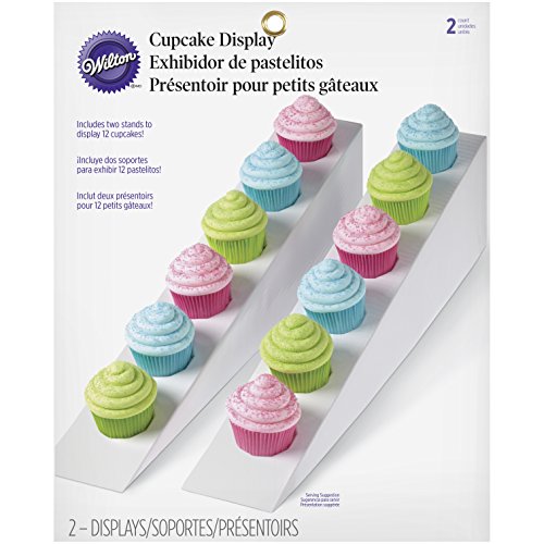 Wilton Triangle Cupcake Display Ramp, 2-Pack
