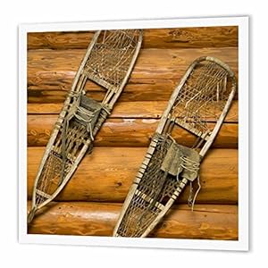 3Drose HT Schneeschuhe Wärmeübertragung zum Aufbügeln, 20,3cm