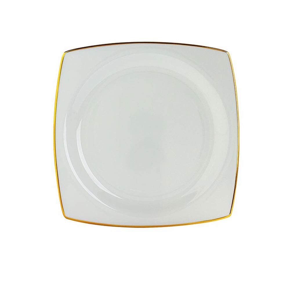 NZPOST Dinner Plate Plate Set Ceramics Flat Dinner Plate Creative Home Decor Porcelain Serving D