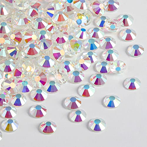 Image of Beadsland Flat Back Crystal Rhinestones,Transparent AB, SS16, 1440pcs