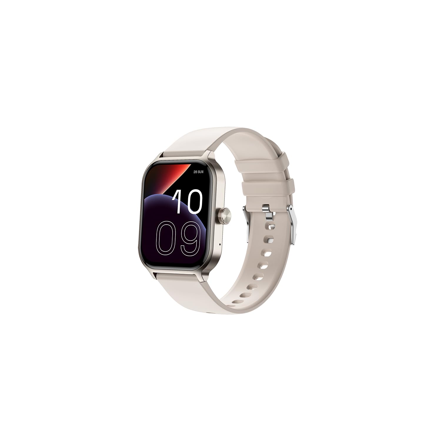 SPC SMARTEE Duo 3 - Montre connectée AMOLED 1,93", Beige | 2 bracelets, appels connectivité Bluetooth, autonomie 7 jours, 100 sports, IP68 et suivi via l'application SPC SMART YOU