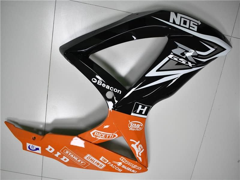 Miniatura 8 de Carenado MC naranja azul blanco apto para 2008 2009 2010 GSXR 600750 GSX-R 600 750 Molde de inyección de plástico ABS nueva carrocería 08 09 10 M76