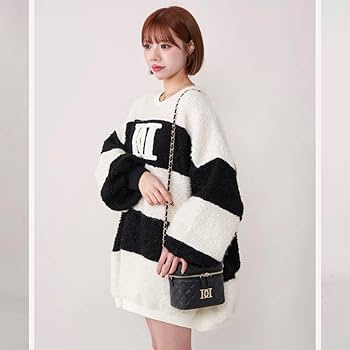 Amazon.co.jp: Darichキルティングスクエアミニバッグ (BLK