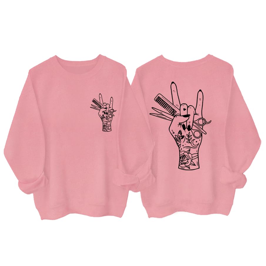 Hair Stylist Sweatshirt Hair Stylist Unisex Graphic Shirts