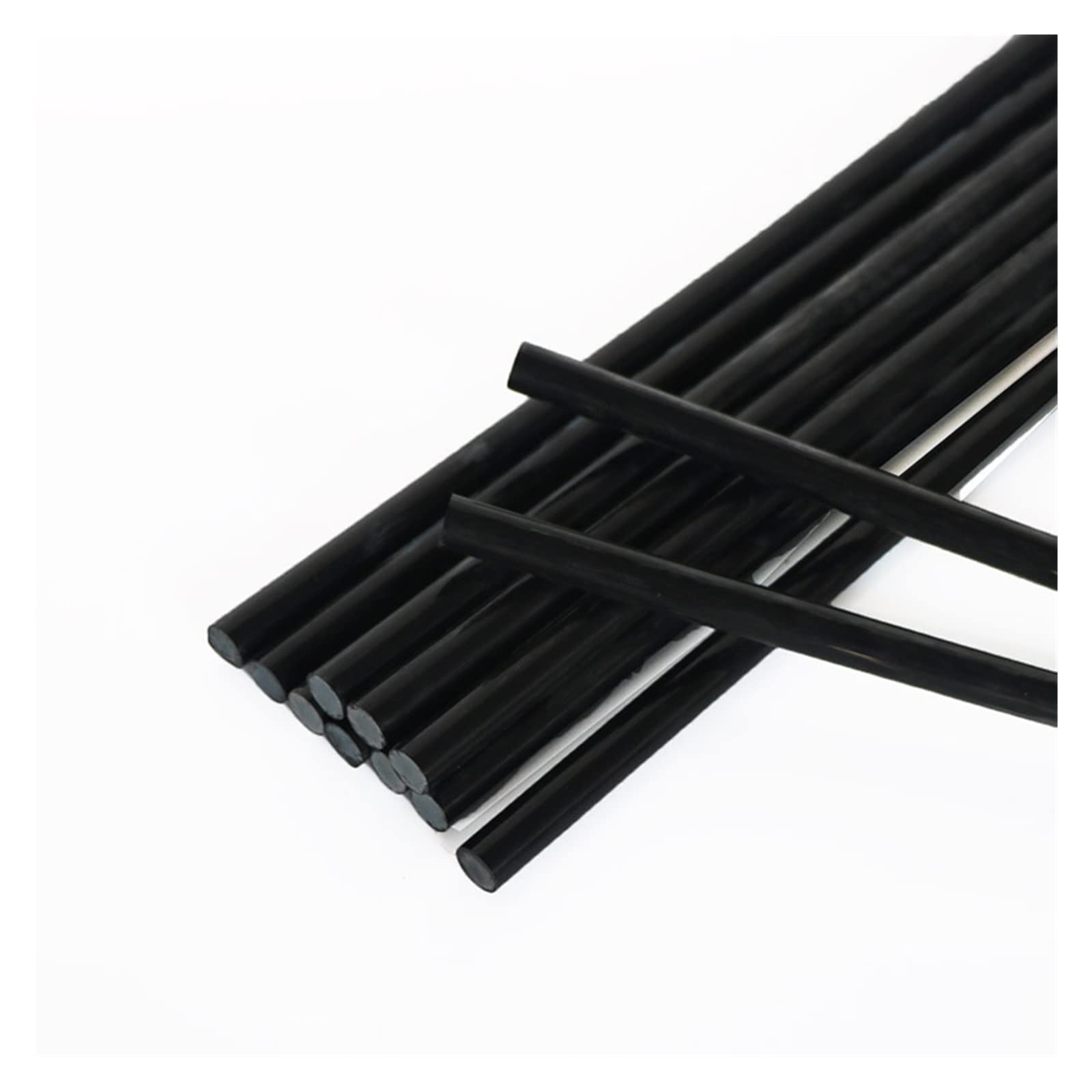 11x300mm 10Pcs Nero Hot Melt Colla Stick 150 Gradi Ad Alta Temperatura Resistente for 11mm Pistola di Colla Adesivo Colla a Caldo