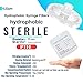 Sterile Syringe Filters PTFE 25 mm Diameter 0.22 um Pore Size Individually Packaged 10/pk by Biomed Scientific