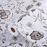 Drawer and Shelf Liner for Kitchen Cabinets Non-Adhesive and Strong Grip Shelf Liner Waterproof Non-Slip Drawer Liner Floral Cabinet Liner for Shelves Dressers Easy to Clean 12INX20FT