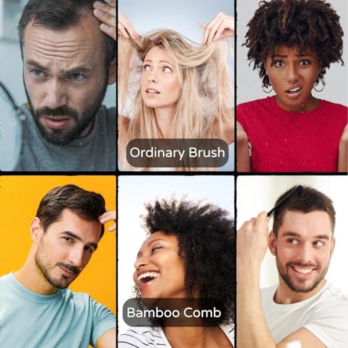 Peine de Dientes Anchos para Cabello Rizado Boorika miniatura 5