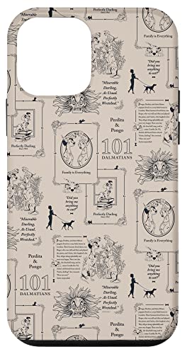 Coque iPhone 12 mini Disney 101 Dalmatians housse protection motif vintage