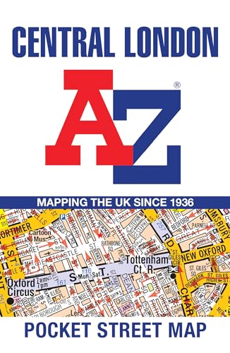 Central London A Z Pocket Street Map: Detailed and accurate iconic street map of London