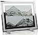 YayaCat Moving Sand Art Picture Sandscapes Desktop Art Toys(Silver,Black,White)