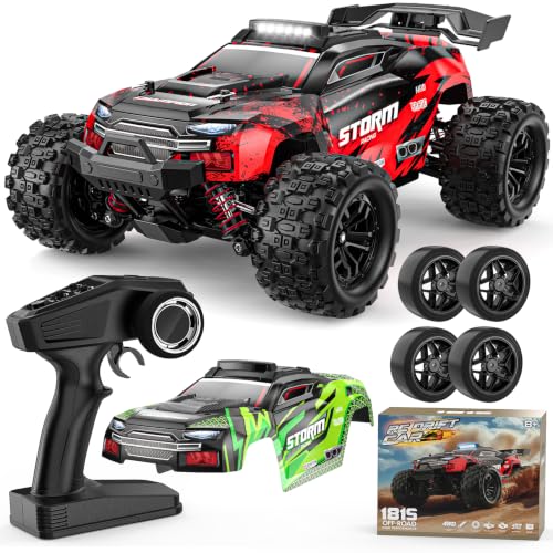 Lvcdzr 1:18 RC Cars, 2.4GHz 4WD High Speed 40 KM/H Remote Control car