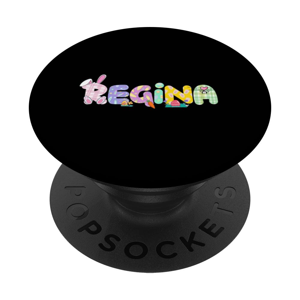 Regina PopSockets Swappable PopGrip, Black
