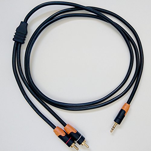 Hicon, cavo Jack da 3,5 mm, cavo stereo RCA da 3