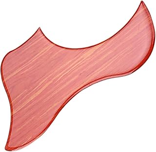 Thickened Glossy Plastic Guitar Pickguard Replacement for Acoustic and Electric Guitars Scratch-resistant Protective Sticker Decal Professional Anti-scratch Shield for Body Surface