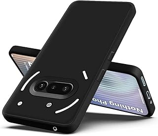 جراب حماية من السيليكون السائل لموبايل نوثينج (3a) (أسود)