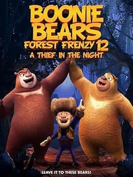DVD Boonie Bears: Forest Frenzy 12 a Thief in the Night Book