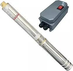 Bomba Submersa Schneider Caneta Poço 1,5cv + Painel Box (110, Volts)