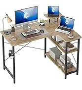 Amazon | CubiCubi l字デスク パソコンデスク 机pcデスク 幅110cm