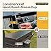 Captiva Designs 27 in Flat Top Griddle Grill with Ceramic Coated Cast Iron Pan, 3-Burner Propane Gas Griddle Grill, 33,000 BTU Output Flattop Grills for Outdoor Barbecue, Cooking and Party