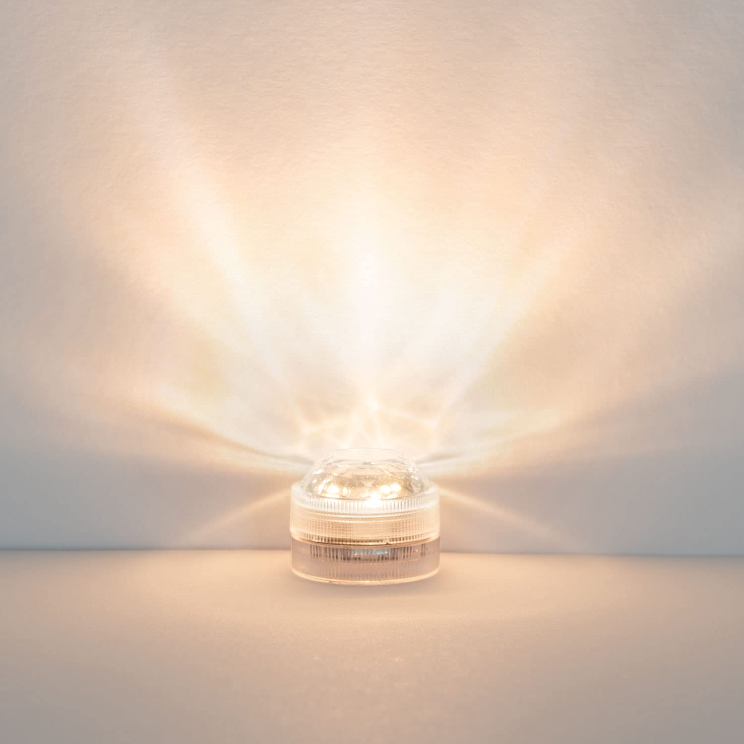 folia 983 - dekoracyjne światło LED, 10 sztuk, ciepłe białe światło, idealne jako zamiennik świeczek typu tealight, do latarni, lampionów