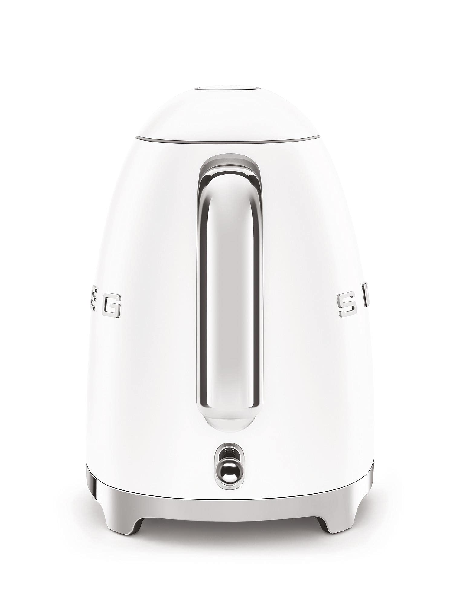 Smeg 7 Cup Electric Water Kettle 50's Style Retro Matte White KLF03WHM