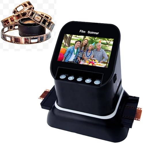 Professional 22MP Film Scanner for 35mm & Medium Format 120 Film - with Large 4.3