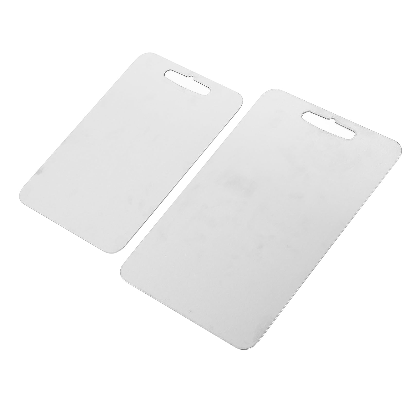 Deska do Krojenia 2PCS Dwustronna, Deska do Krojenia ze Stali Nierdzewnej, do Non -kij do Mięsa, Owoców, Warzyw, żywności