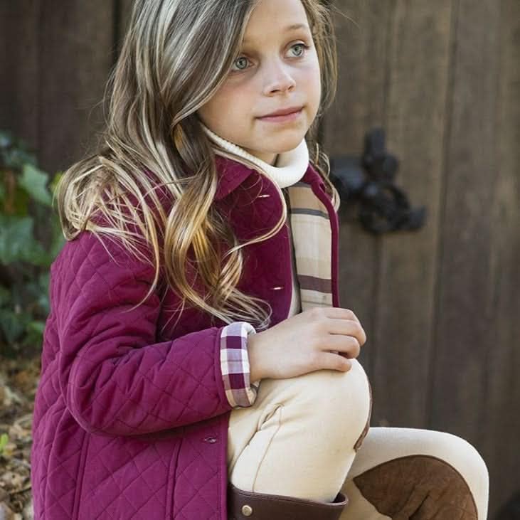 Hope & Henry Girls' Barn Jacket2