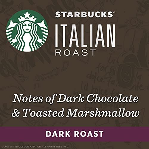 Image of Starbucks by Nespresso Original Line Dark Roast Italian Roast Coffee, 50-count Espresso Pods