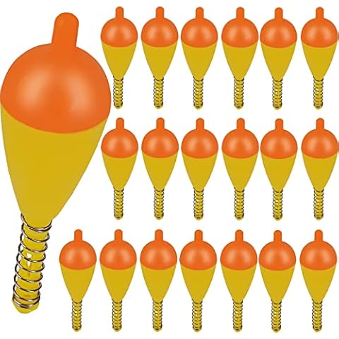 QualyQualy Slip Posen Schwimmer Angeln 22 Stücke Eva-Slider-Bobbers Kunststoff Slip Pose Cover