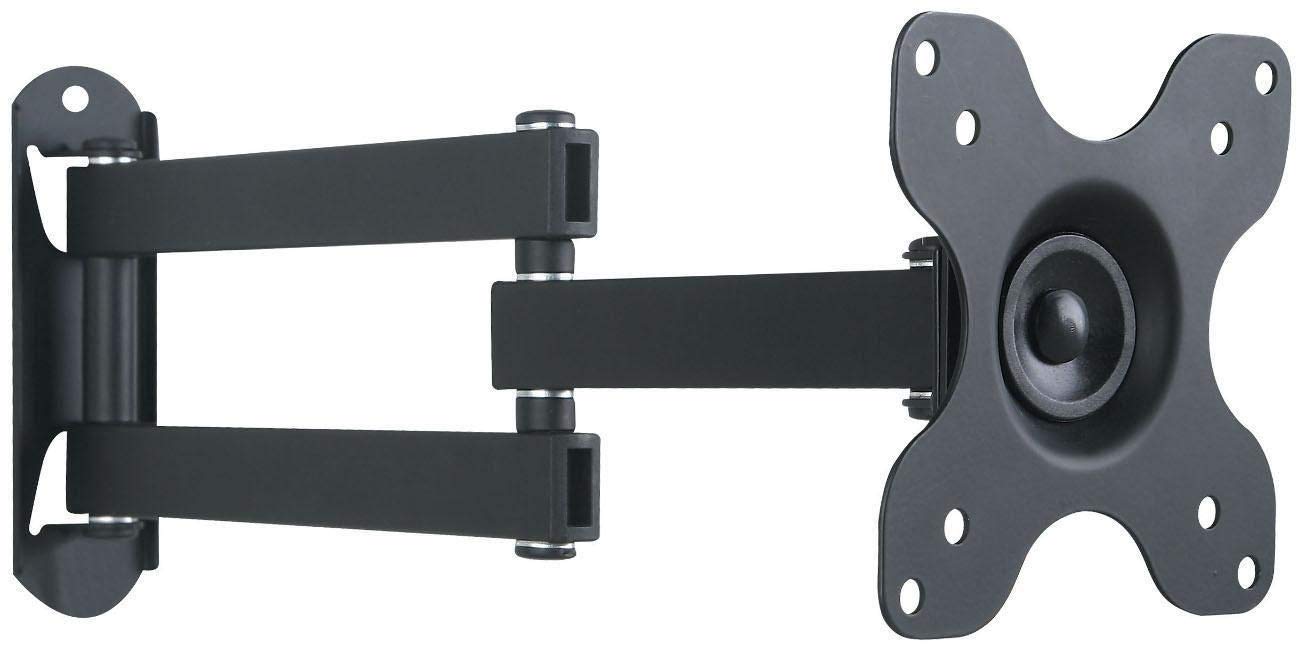 TechlyICA-LCD 923B 30 "Black – Flat panel wall mount (75 x 75 mm, 100 x 100 mm, 0 – 15 °, 0 – 180 °, Black, Aluminium)