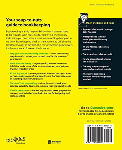 Bookkeeping All-in-one for Dummies