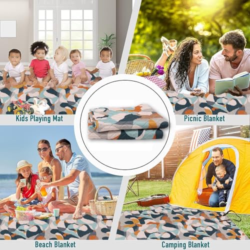 Hooded-Outdoor-Blanket-Extra-Large-82x-55-Waterpoof-Camping-Blanket-Quilted-Thick-Fleece-Warm-Windproof-Sand-Proof-Portable-and-Wear-Resistant-Perfect-for-Stadium-Picnic-Camping