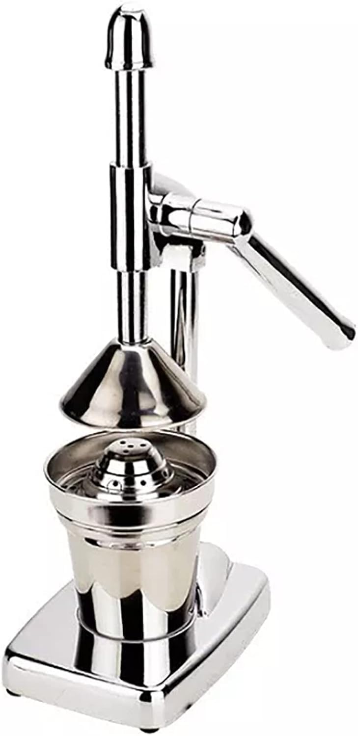 Professionelle Saftpresse Aus Edelstahl, Robuste Hand-orangenpresse Mit Rutschfestem Sockel Und Kraftsparendem Hebel, Leicht Zu Reinigen, Für Orangen, Zitronen, Limetten Und Grapefruits