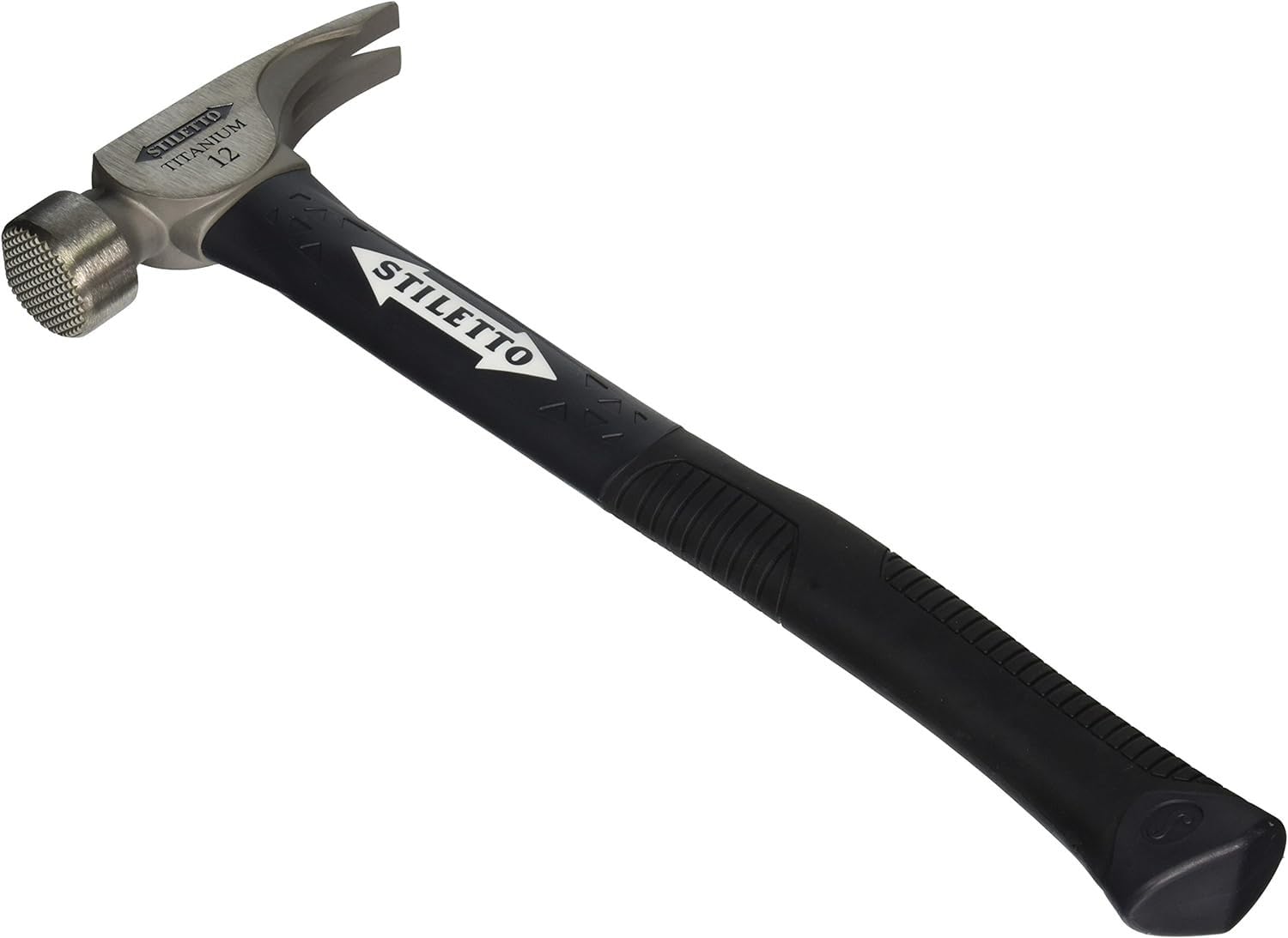 Stiletto TI12MC-F 12 oz Ti Milled Face with Curved Poly-Fiberglass Handle, 16"