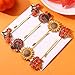 Boderier 8 Pack Thanksgiving Hair Clips for Women Fall Maple Leaf Turkey Hair Bobby Pins Thanksgiving Holiday Party Costume Hair Accessory Gifts (Turkey Leaf)