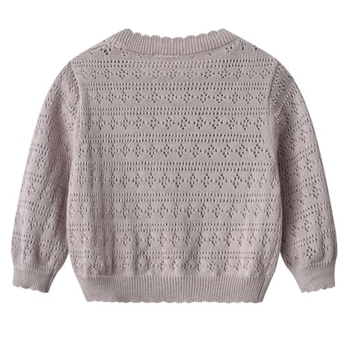 Girls' Cardigans Lace Knit Button Front Sweater Long Sleeve Button Cardigans Summer Fall Outerwear Clothes School Uniforms2