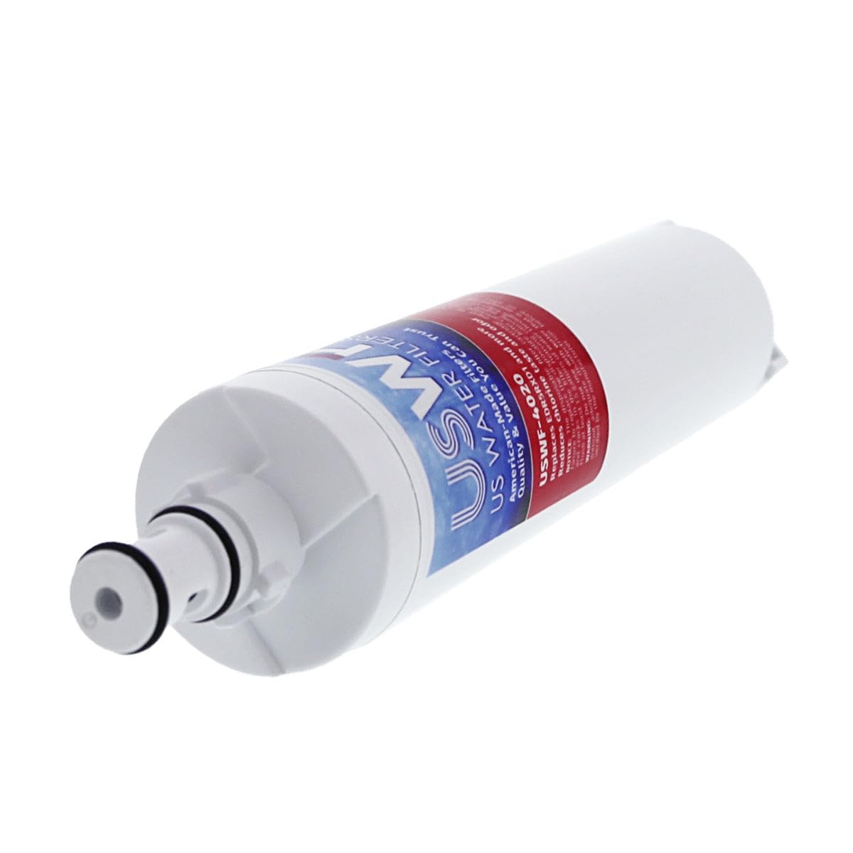 USWF 4396508 Filtro acqua frigorifero 2-pk | Ricambio per Whirlpool 4396508, 4396510, 4392857, NLC240V, Kenmore 46-9010, Filtro 5, EDR5RXD1, Filtro frigorifero, Made in USA