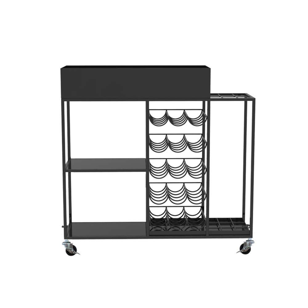 Porte-parapluie pliable en fer forgé CHEWYNP pour hôtel et hall